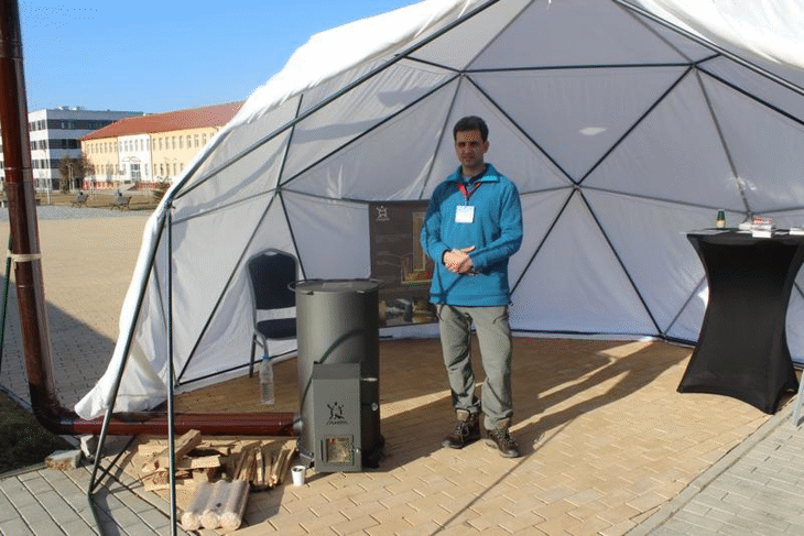 Бездимна печка на дърва стана хит на 21-вия  Европейски форум по екоиновации