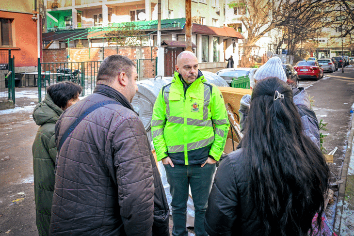 Николай Неделков: Над 134 тона отпадъци са извозени вчера от районите „Слатина“ и „Подуяне“, при норма от 90 тона на ден