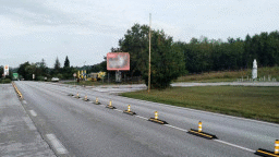 АПИ: За повишаване безопасността на движение по път I-4 при с. Микре са монтирани разделители, ограничаващи изпреварването