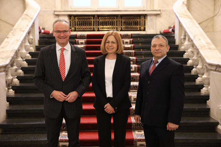 Председателите на Комисията по външна политика и на Комисията по европейските въпроси и контрол на европейските фондове Йорданка Фандъкова и Димитър Гърдев разговаряха с Държавния министър по европейските въпроси на Федерална република Германия Гюнтер Крихбаум