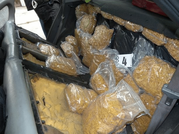 Криминалисти от Велики Преслав иззеха 95 кг контрабанден тютюн