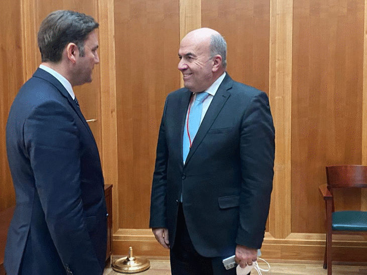 Министър Николай Милков проведе среща с колегата си от Република Северна Македония Буяр Османи