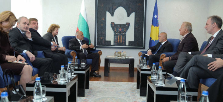 Премиерите Борисов и Харадинай обсъдиха развитието на двустранните икономически връзки между България и Косово