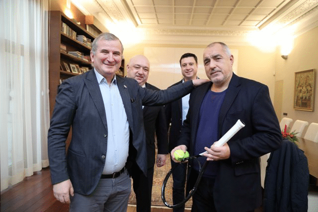 Борисов и Кралев се срещнаха с турнирния директор на Sofia Open Горан Джокович
