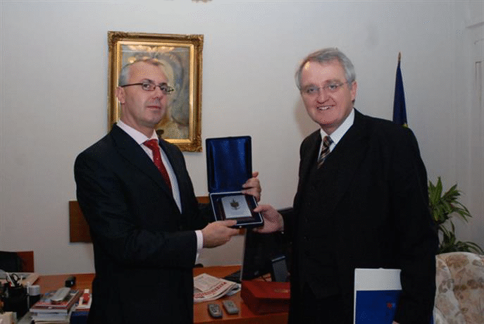Заместник-министър Вучков се срещна със заместник-председателя на Европейския парламент Райнер Виланд (ЕНП)