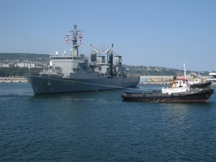 Минен ловец „Цибър” участва в съвместно учение  с кораб от ВМС на Република Гърция