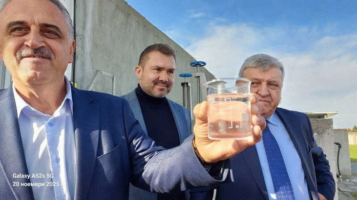 Министър Манол Генов откри първата пречиствателна станция за четвъртично пречистване в България