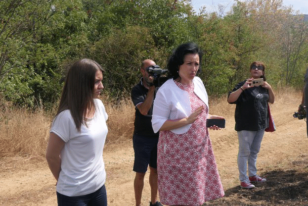 Министър Десислава Танева: Земеделските производители от Област Хасково, чиито стопанства пострадаха от пожарите, ще получат извънреден de minimis в размер на 400 хил. лв.