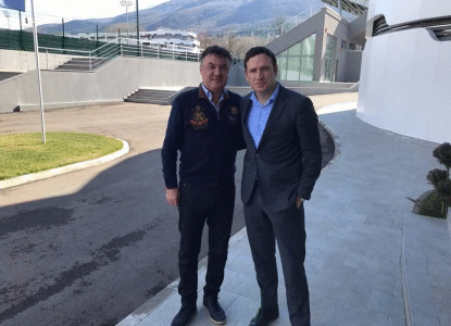 Президентът се срещна с маркетингов шеф на УЕФА