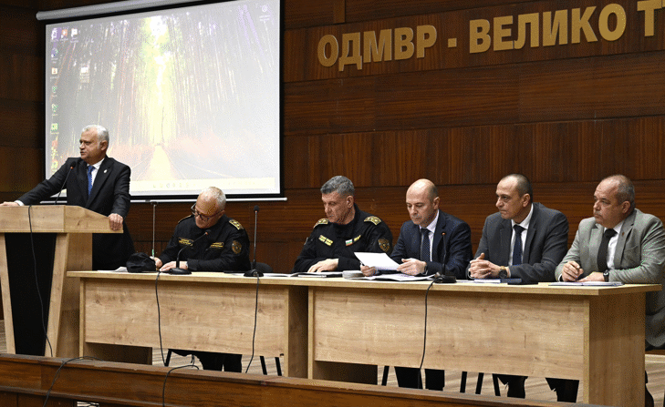 Национално съвещание на ръководството на МВР с ръководния състав на областните дирекции в Северна България се проведе във Велико Търново
