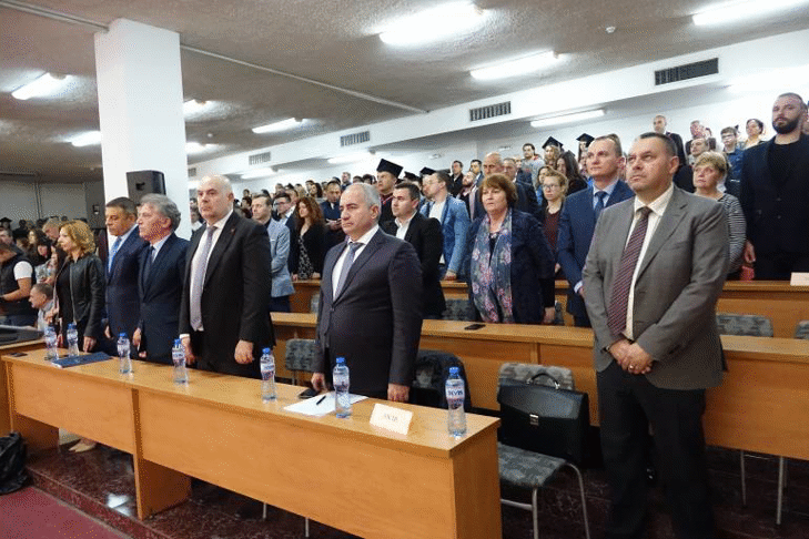 Заместник главният прокурор Иван Гешев връчи дипломите на отличниците на Випуск 2018 от специалност Право в ЮЗУ