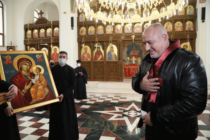 Премиерът Борисов присъства на освещаването на храма „Св. Прокопий Варненски“