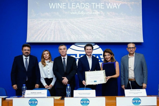 Министър Тахов: Българските винени региони заслужено стават част от културния маршрут на Съвета на Европа „Iter Vitis“