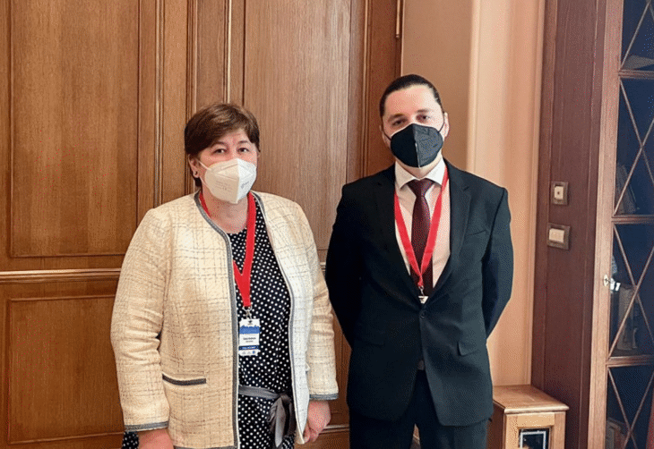 Атина: Среща на министър Балтова с Пол Ене, държавен секретар с ресор туризъм в Министерството на икономиката, предприемачеството и туризма на Румъния