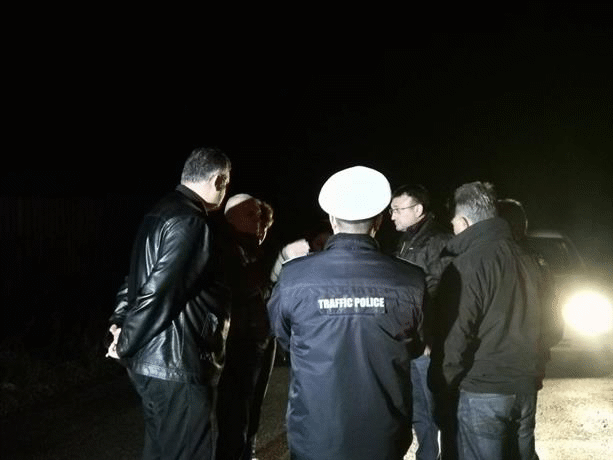 Министър Валентин Радев и главният секретар на МВР Младен Маринов посетиха мястото на поредния тежък инцидент на пътя София-Варна