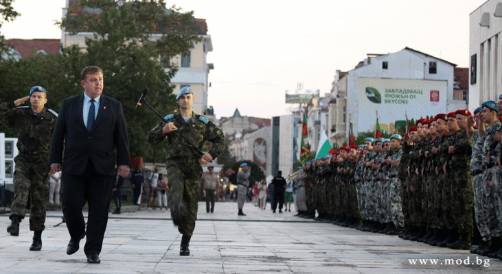 Министърът на отбраната Красимир Каракачанов: Хубаво е, когато Българската армия вижда признанието на обществото