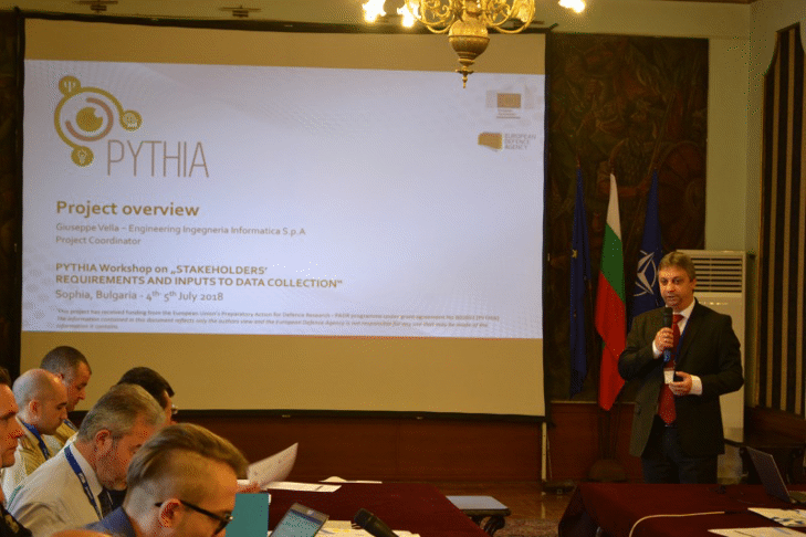 Първата работна среща по проекта PYTHIA на Европейската агенция по отбрана се провежда в България