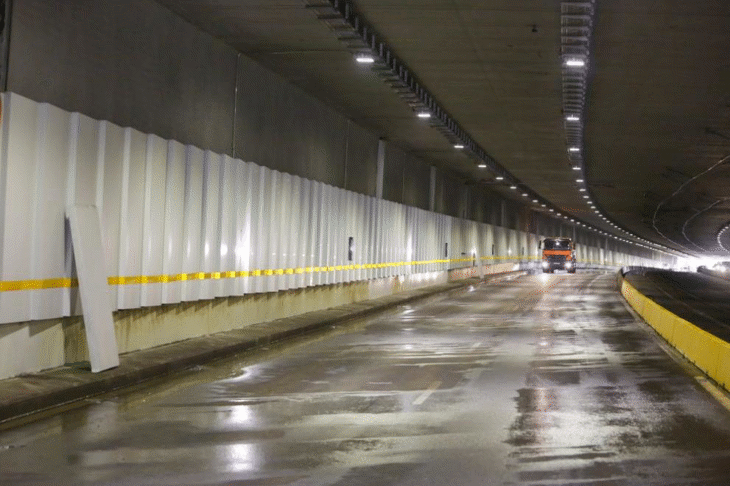 Столична община нареди миене на транспортния тунел в „Люлин“ на 17 и 18 април