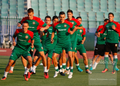 "A" national team held a training on "Vasil Levski"