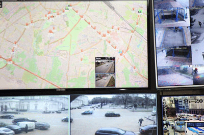 Завършва изграждането на Единната система за сигурност, обединяваща видеокамери и центрове на общината и МВР