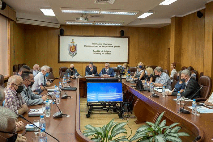Извънредно заседание на Съвета за социално партньорство в МВР