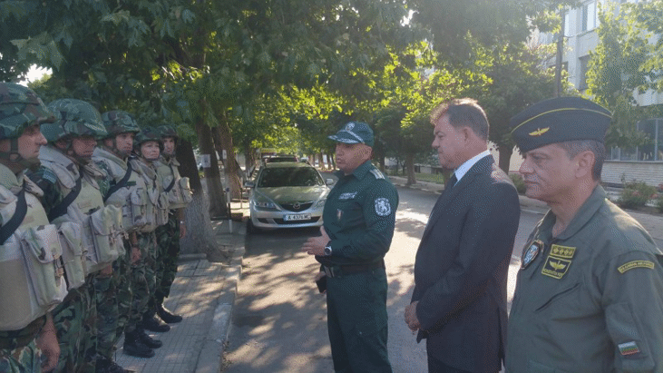 Присъствието на военнослужещи на българо-турската граница е с превантивен характер