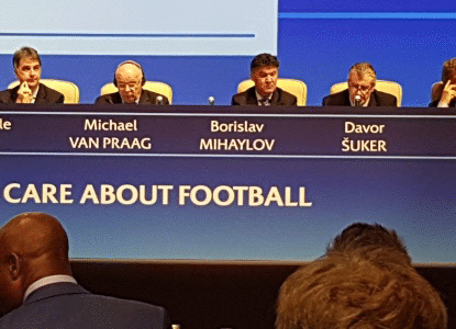 Борислав Михайлов взе участие в 42-ия редовен конгрес на УЕФА в Братислава