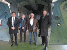 Министърът на икономиката Теодор Седларски гарантира подкрепата на държавата за развитието на авиационното дружество “Авионамс“ АД