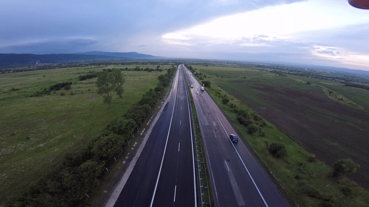 Възстановено е движението по АМ "Тракия", при км 251, в посока София