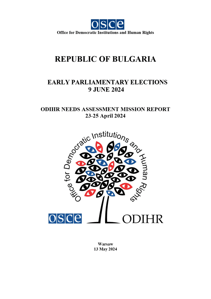 ОССЕ: Препоръчваме изпращане на мисия за наблюдение на извънредните избори в България