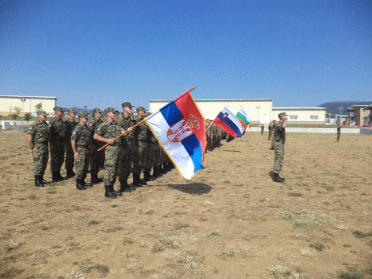 Многонационалната съвместна подготовка „PLATINUM LION 16-4“ се провежда на полигон „Ново село“