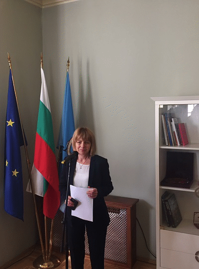 Кметът Фандъкова представи приоритетите в работата за града пред представители на Дипломатическия корпус в България
