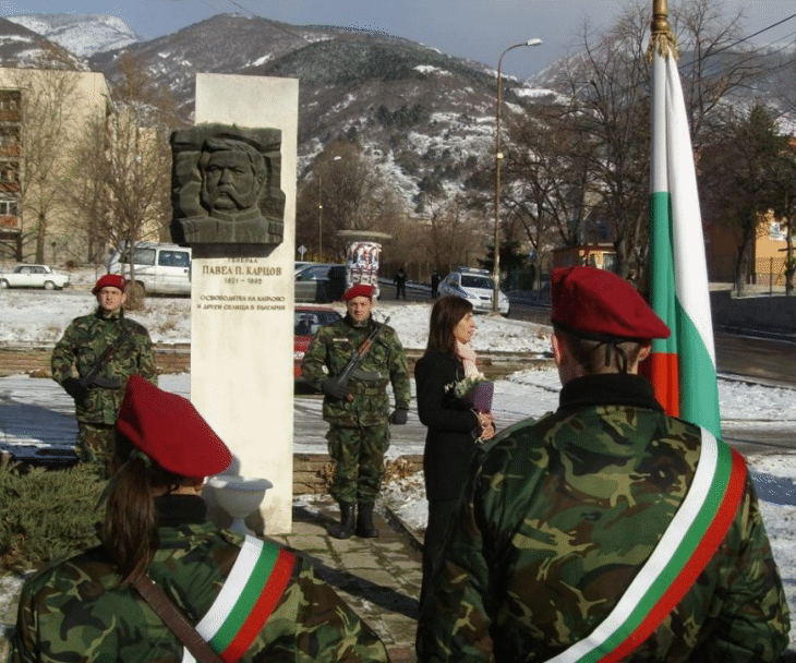 Военнослужещи от Сухопътните войски участваха в тържествата по повод 135-та годишнина от освобождението на гр. Карлово
