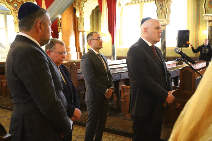 Prosecutor General Ivan Geshev received a letter of gratitude from Jewish organizations in connection with the prevention of the so called Lukovmarch to take place in Sofia