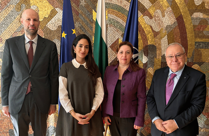 Националният координатор за борба а антисемитизма Мария Ангелиева се срещна със заместник-председателя за Европа на Американския еврейски комитет