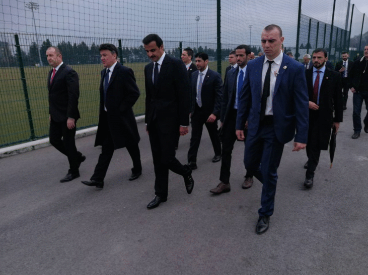 Emir of Qatar and the President of Bulgaria visited BFU National Center