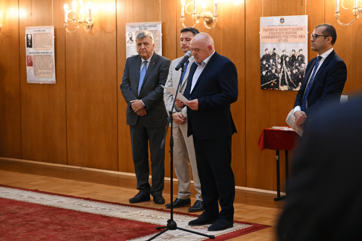 В Народното събрание е представена изложбата „Участието на българи от Бесарабия в българското опълчение в Освободителната руско-турска война 1877 – 1878 г.“