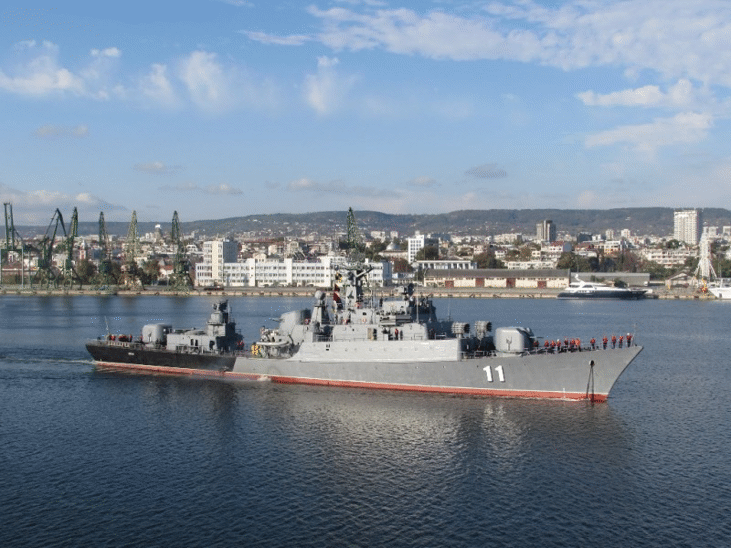 Фрегата „Смели“ замина на задгранично плаване