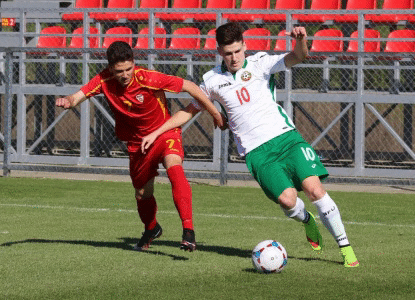 България U18 загуби от Македония U18 с 0:1 в контрола