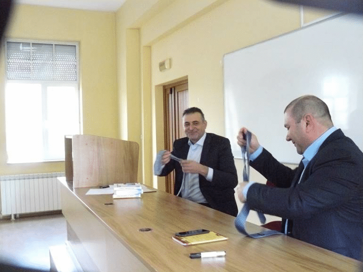 Окръжният прокурор на гр. Пловдив Румен Попов изнесе публична лекция пред студенти по право от първи курс на тема „Ролята на прокуратурата в съдебната власт“