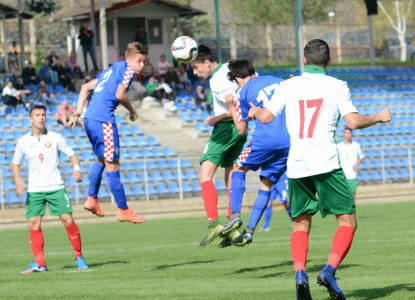 Bulgaria U16 lost its second game against Croatia U16 0:2 in Albena