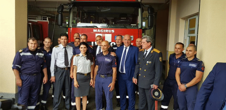 Реновирани са сградите на районното управление и пожарната служба в Поморие