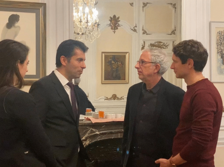 Премиерът Кирил Петков се срещна с „Репортери без граници“