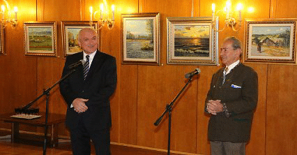 Красотата на българската природа и уютът на възрожденските ни градове представя в Народното събрание изложбата „Моята България“ на Данаил Игнатов