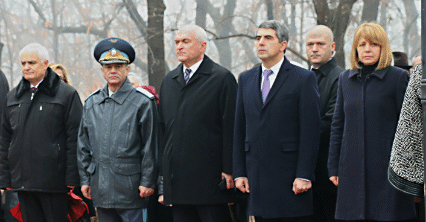 Заместник-председателят на Народното събрание Димитър Главчев присъства на откриването на паметник на Васил Левски в парка на Военната академия „Г. С. Раковски”