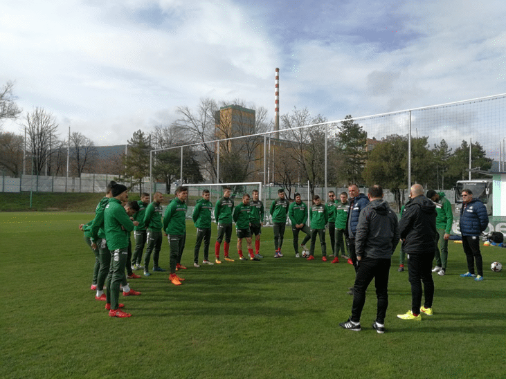 България U21 проведе официалната си тренировка преди мача със Словения