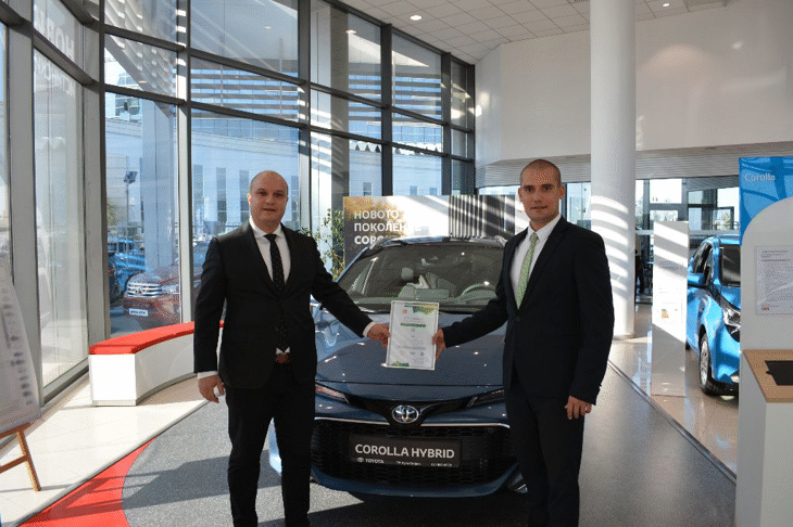 ЧЕЗ Трейд продава зелена енергия на най-големия дилър на TOYOTA в България