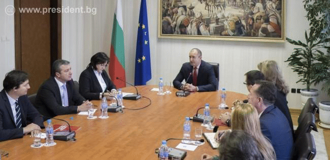 Ръководството на БСП запозна президента Румен Радев с проекта „Визия за България“