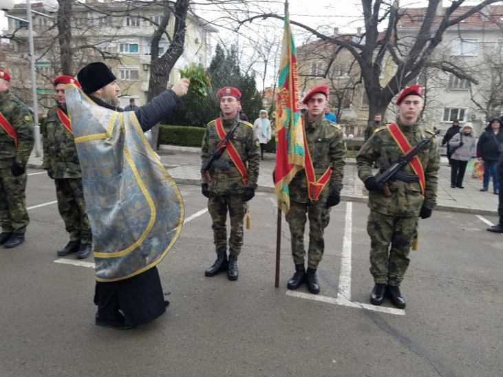 Богоявленски ритуали във всички гарнизони и отбелязване на 173-ата годишнина от рождението на Христо Ботев ще се проведат в условията на противоепидемични мерки