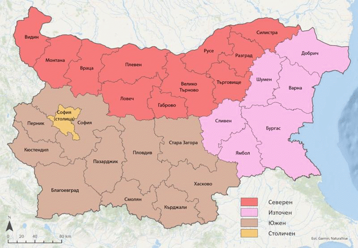 Националната концепция за регионално и пространствено развитие до 2040 г. цели намаляване на териториалните дисбаланси в страната